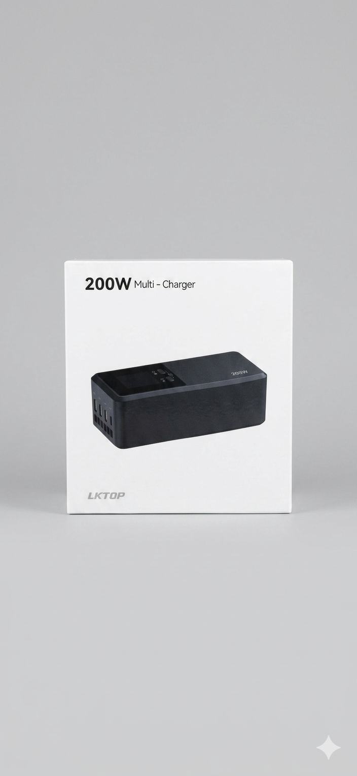 LKTOP 200W Multi charger